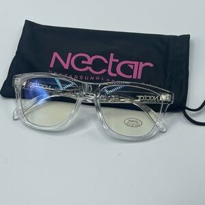 Nectar Clear Cobalt Blue Blocker Glasses